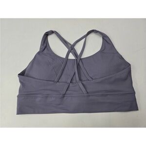 Thirdlove Muse Sports Bra Strappy Cross Back Purple Pull Over Size XL Womens